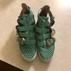 Jeffrey campbell (hand made Havana last ) Sandals